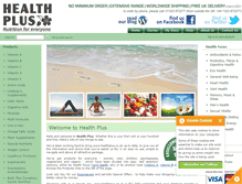 Tablet Screenshot of healthplus.co.uk